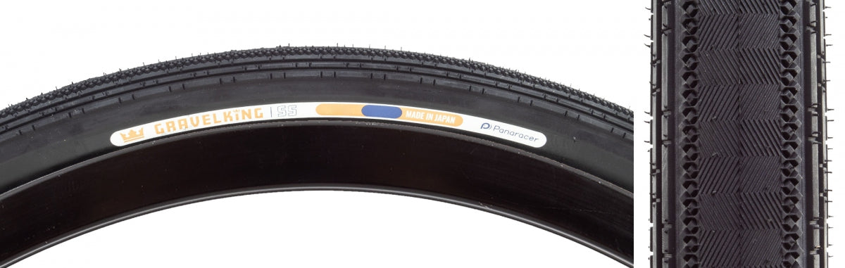 TIRE PAN GRAVELKING SS 700x28 FOLD BK/BK (O)