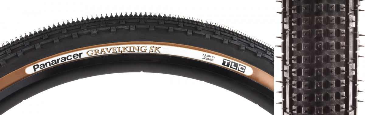 TIRE PAN GRAVELKING SK 27.5x2.1 (650Bx54) FOLD TBLS BK/BN (O)