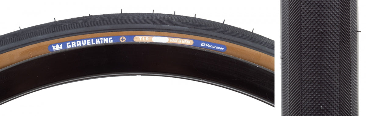 TIRE PAN GRAVELKING+ 700x30 FOLD TBLS BK/BN (O)