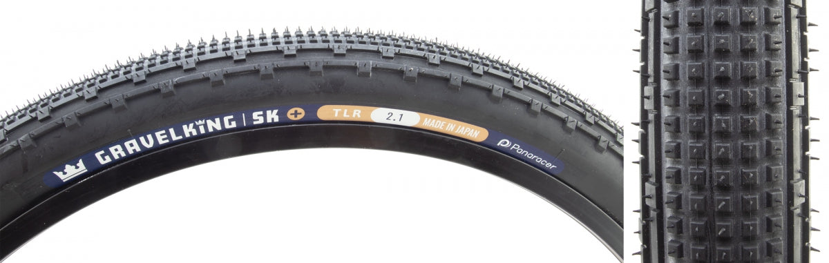 TIRE PAN GRAVELKING SK+ 26x2.1 FOLD TBLS BK/BK (O)