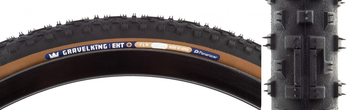 TIRE PAN GRAVELKING EXT+ 700x38 FOLD TBLS BK/BN (O)