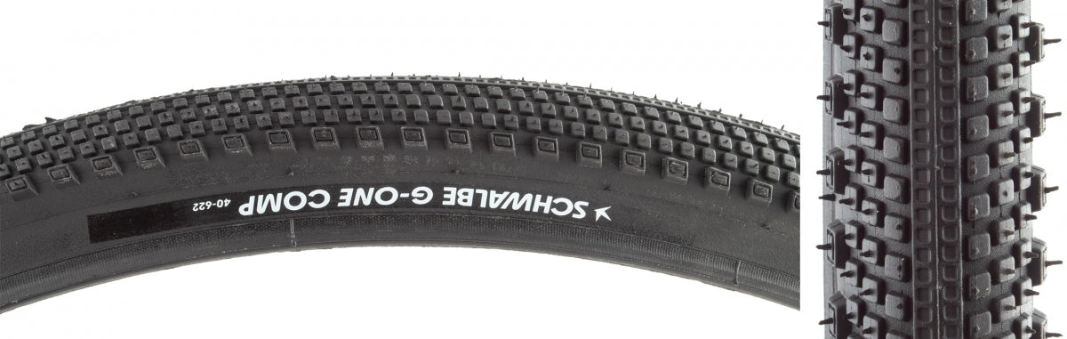 TIRE SWB G-ONE COMP 700x40 K-GUARD BK/BSSK GREEN COMPOUND WIRE