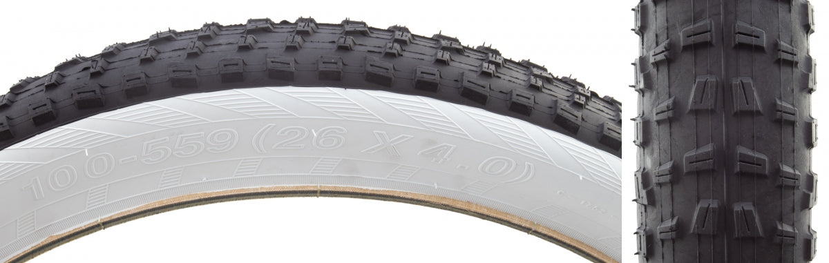 TIRE CSTP BFT 26x4.0 BK/WH WIRE
