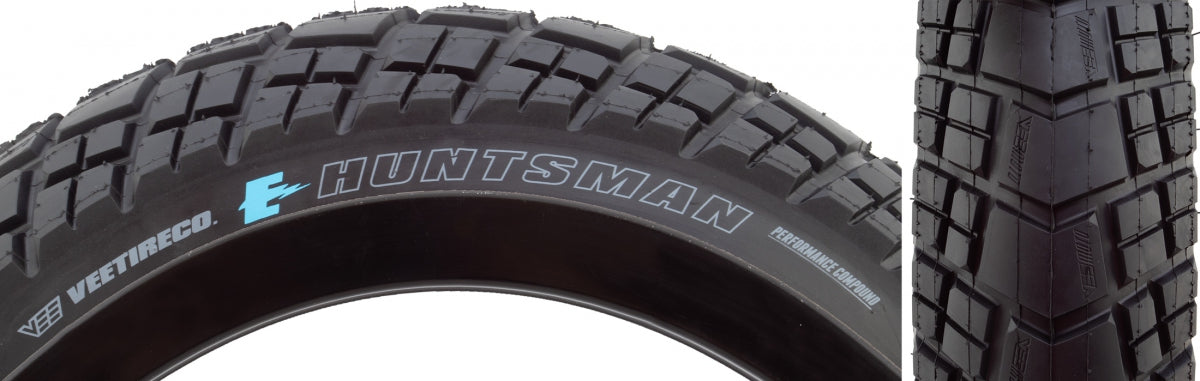 TIRE VEE E-HUNTSMAN 24x4.0 BK/BK WIRE/26 ENDURO/OVER RIDE E50