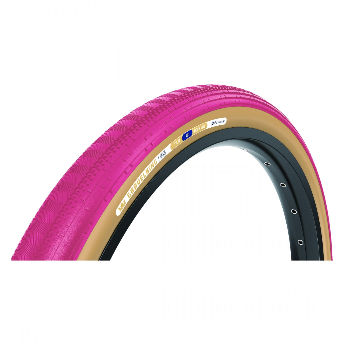 TIRE PAN GRAVELKING SS 700x40 FOLD TBLS CRANBRY/BN