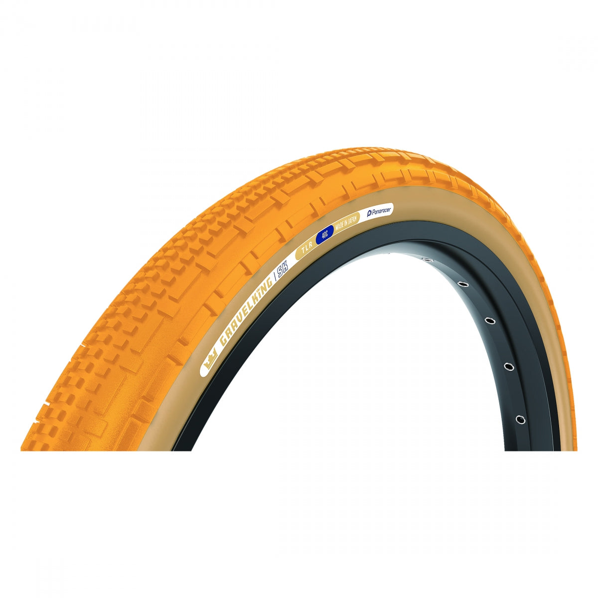 TIRE PAN GRAVELKING SK 27.5x1.9 (650Bx48) FOLD TBLS HONY-BUTR/BN