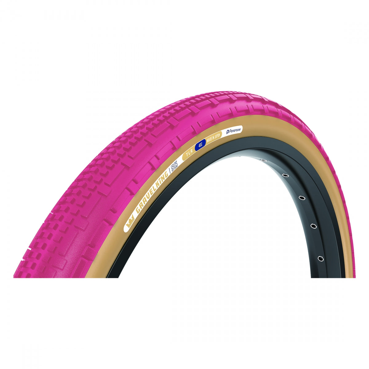 TIRE PAN GRAVELKING SK 27.5x1.9 (650Bx48) FOLD TBLS CRANBRY/BN