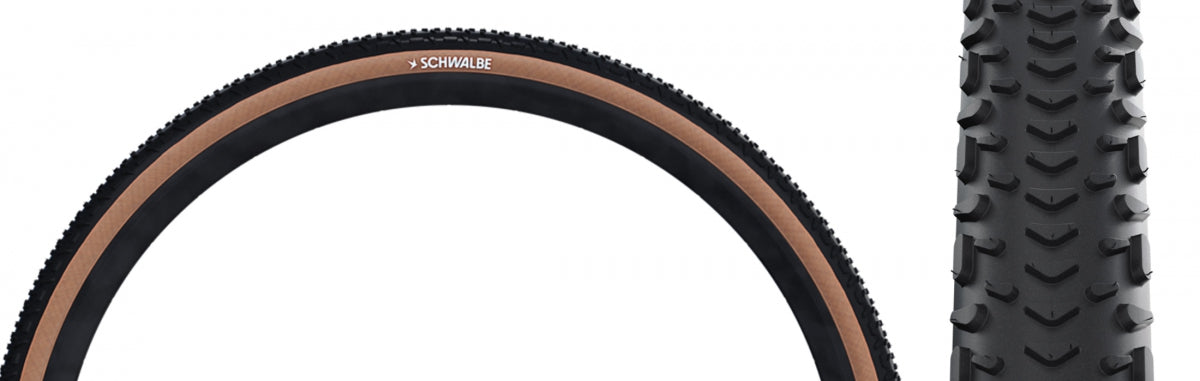 TIRE SWB G-ONE RX 700x45 EVO V-GUARD BK/TAN ADDIX RACE TLR E25 FOLD