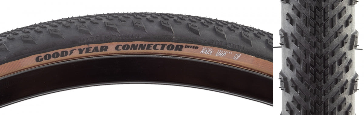 TIRE GOODYEAR CONNECTOR INTER RACE 700x45 BK/TRANS-SK FOLD TLR