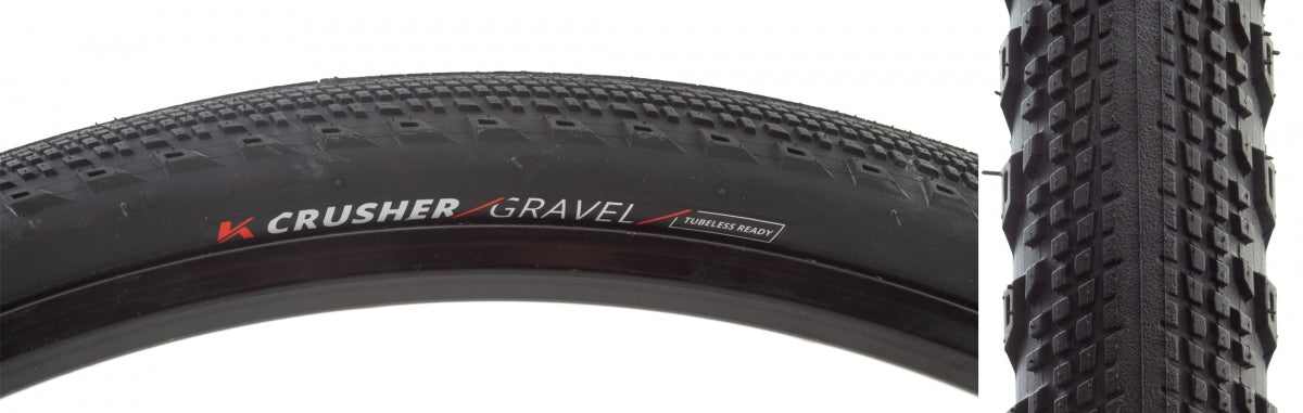 TIRE KEN CRUSHER GRAVEL 700x50 BK/BK GCT/120 FOLD