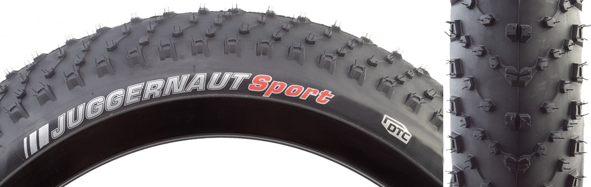 TIRE KEN JUGGERNAUT SPORT 26x4.0 BK/BK 60 WIRE