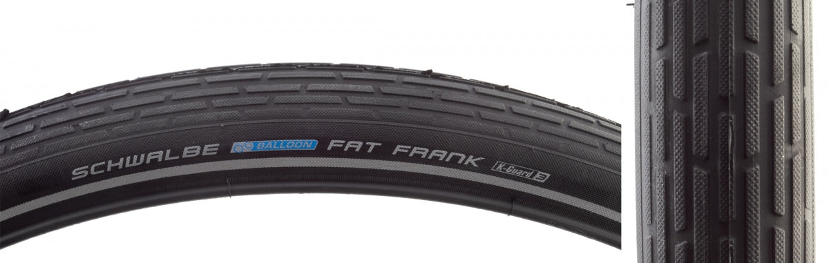 TIRE SWB FAT FRANK 700x50 (28x2.0) TWIN SKIN K-GUARD BK/BSK/REF WIRE