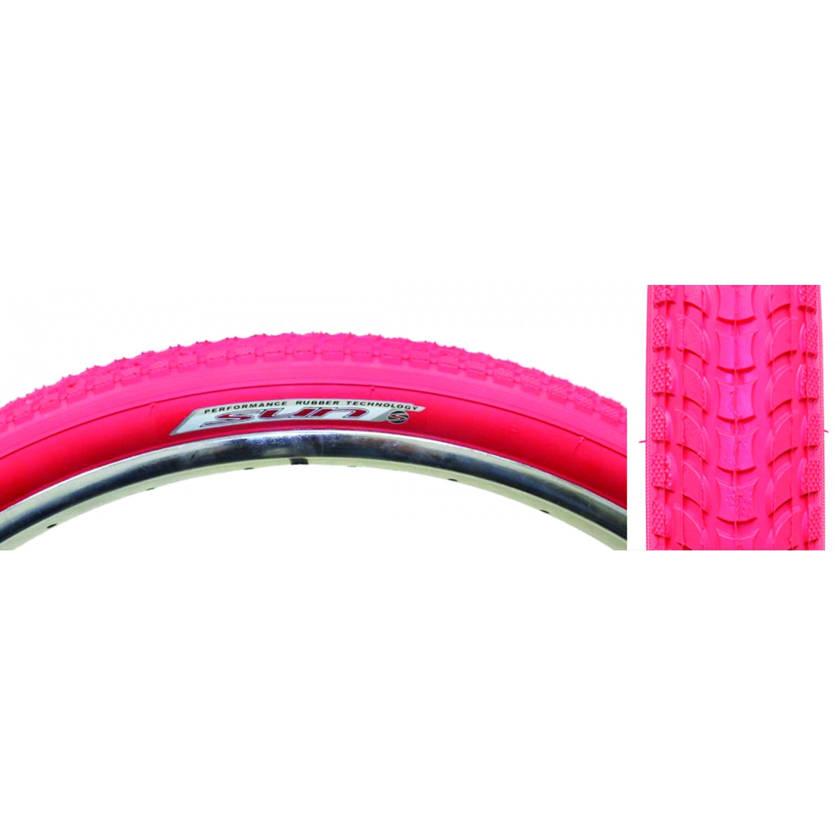 TIRE SUNLT 26x2.125 RD/RD CRUISER K927w/SUN LOGO KOMFORT WIRE