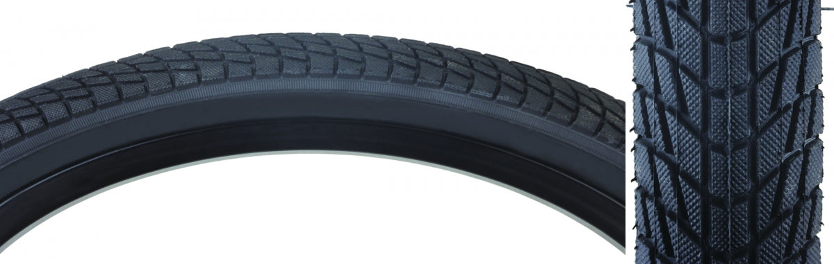 TIRE SUNLT 20x1.75 BK/BK KONTACT K841 WIRE