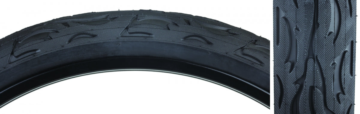 TIRE SUNLT 26x2.125 BK/BK SUN FLAME K18 WIRE