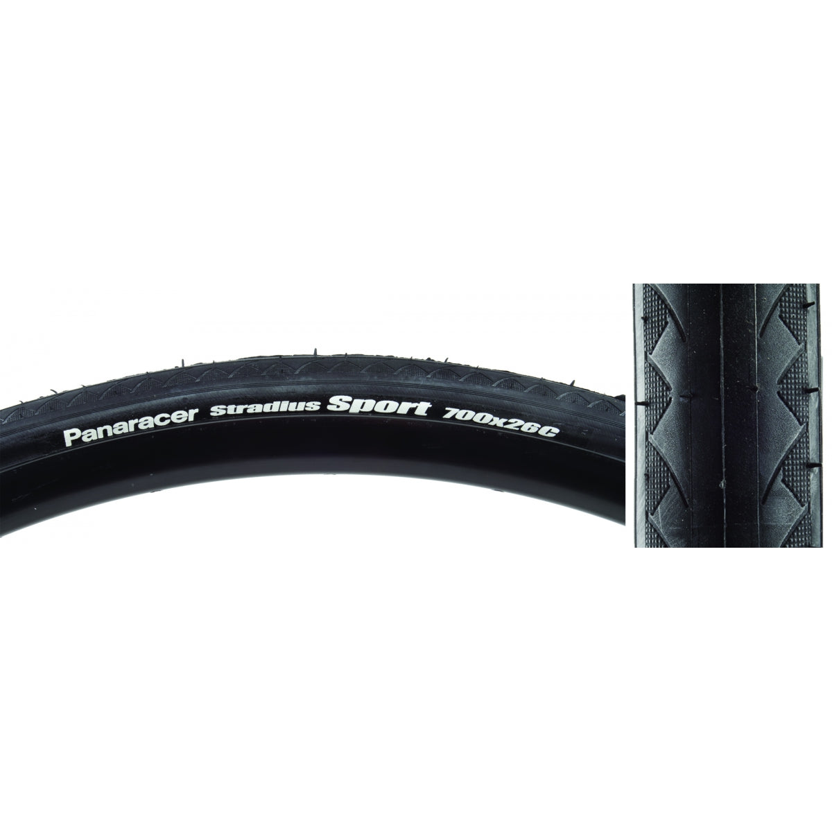 TIRE PAN STRADIUS SPORT 700x26 FOLD BK/BK