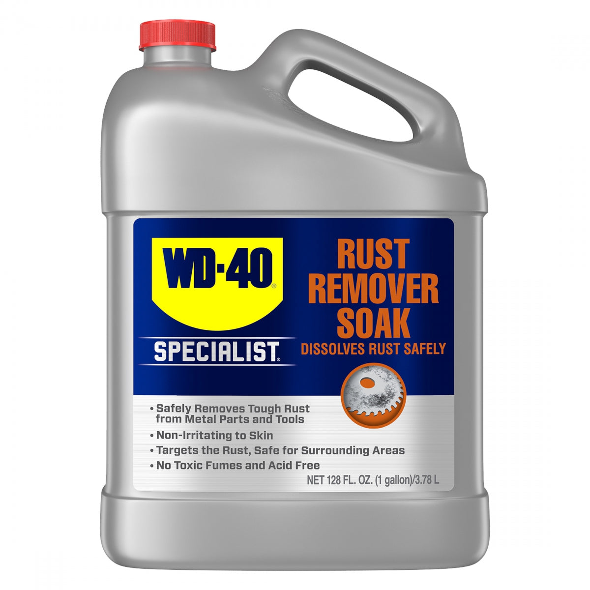 LUBE WD40 SPECIALIST RUST SOAK 1gal