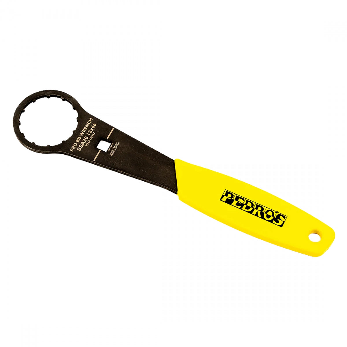TOOL BB PEDROS PRO WRENCH BSA30/FOR DUB 12x46 YL/BK