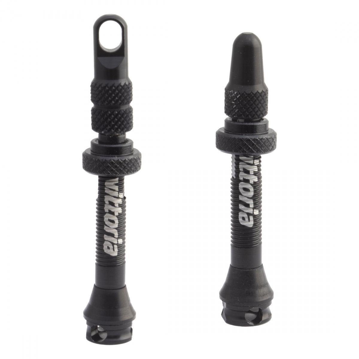 VALVE TUBELESS VITTORIA MULTIWAY PV 40mm ALY BK PAIR