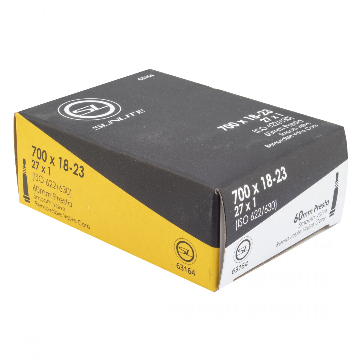 TUBE SUNLT 700x18-23 PV60/SMTH/RC (27x1) FFW22mm