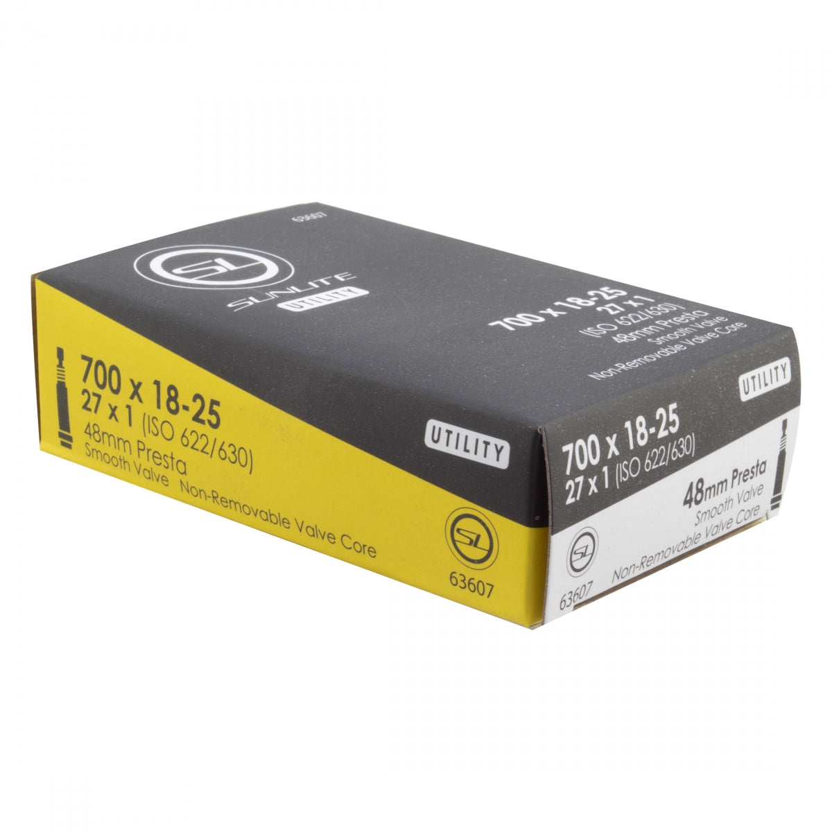 TUBE SUNLT UTILIT 700x18-25 27x1 PV48/SMTH/NRC FFW21mm