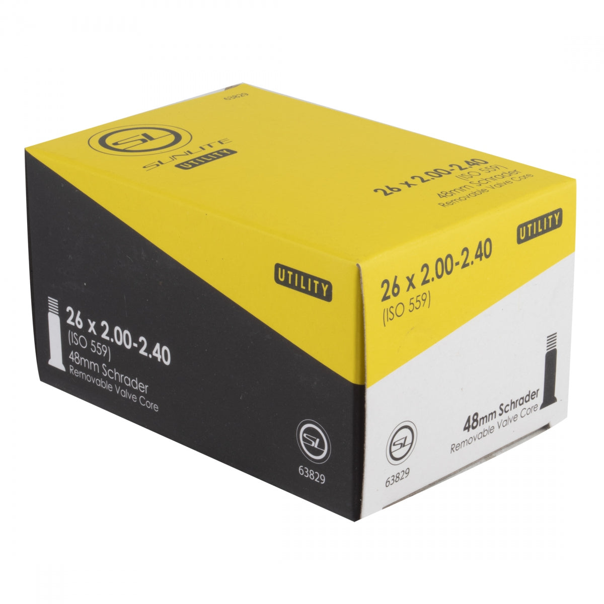 TUBE SUNLT UTILIT 26x2.00-2.40 SV48 FFW 54mm