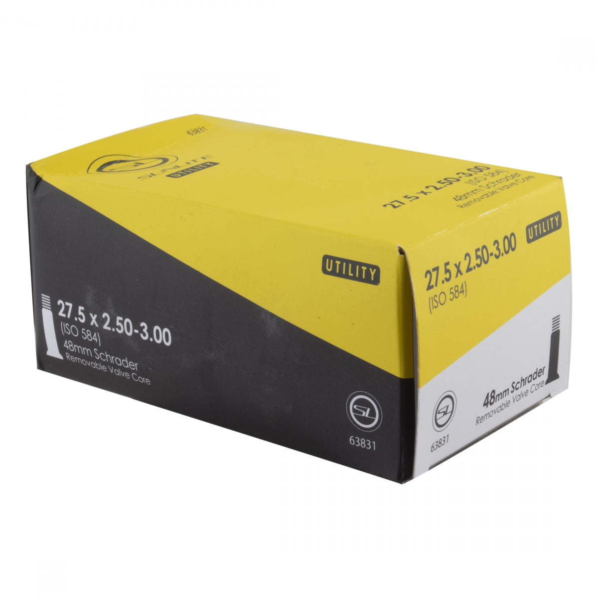 TUBE SUNLT UTILIT 27.5x2.50-3.00 SV48/SMTH/RC FFW65mm