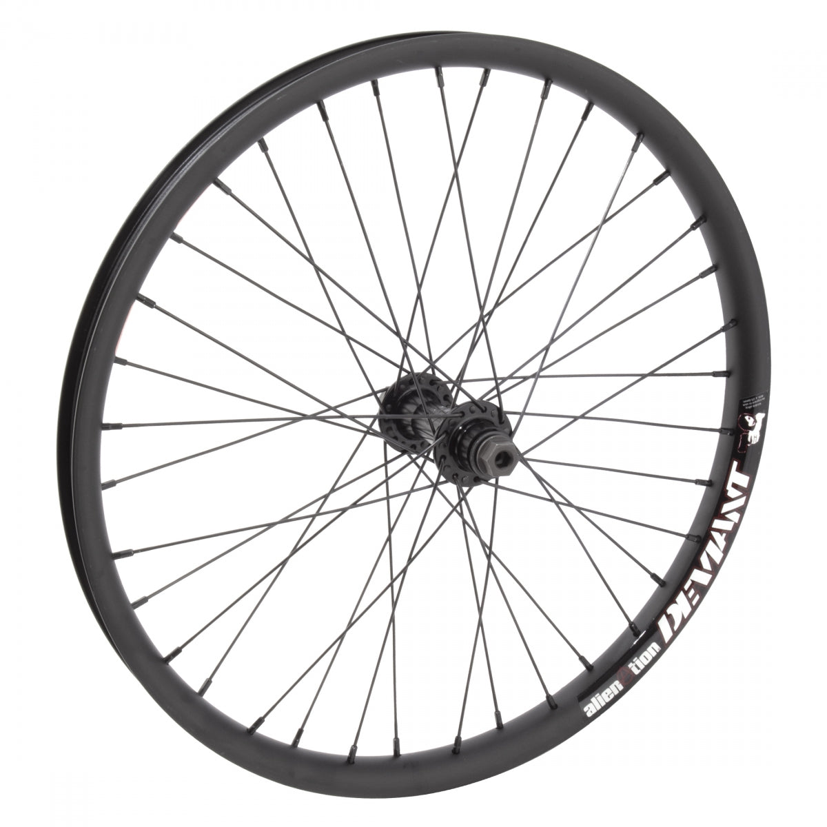 WHL FT 20x1.75 406x25 AN UL DEVIANT G69BRAKELESS M-BK 36 AN TINMAN 3/8 BK 100mm DT2.0/1.8BK