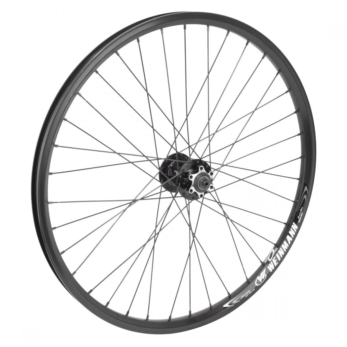 WHL FT 24x1.5 507x21 WEI XM280 BK DISC 36 WM MT2000 6B QR BK 100mm 14gBK