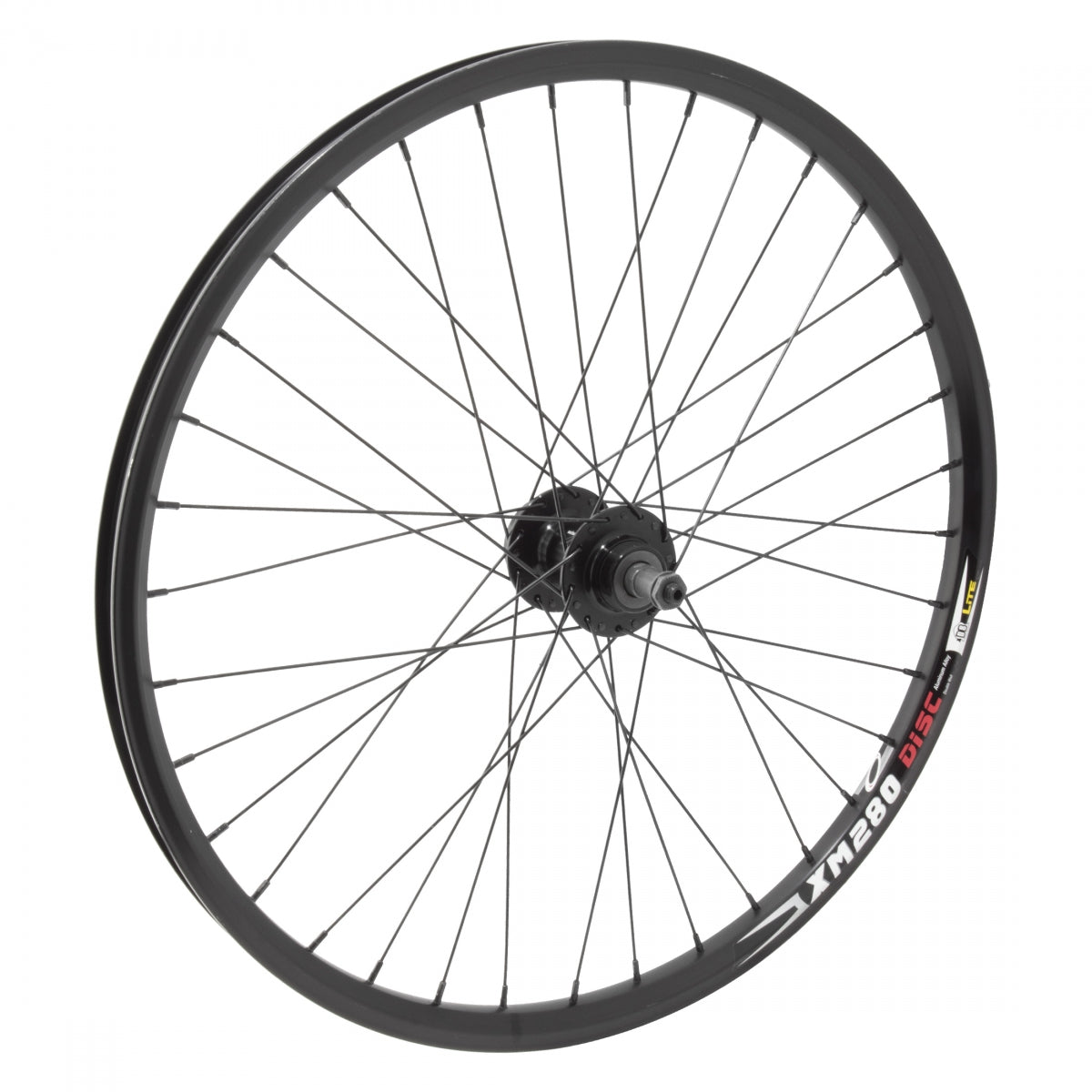 WHL RR 24x1.5 507x21 WEI XM280 BK DISC 36 WM MT3000 FW 5/6/7sp 6B QR BK 135mm 14gBK