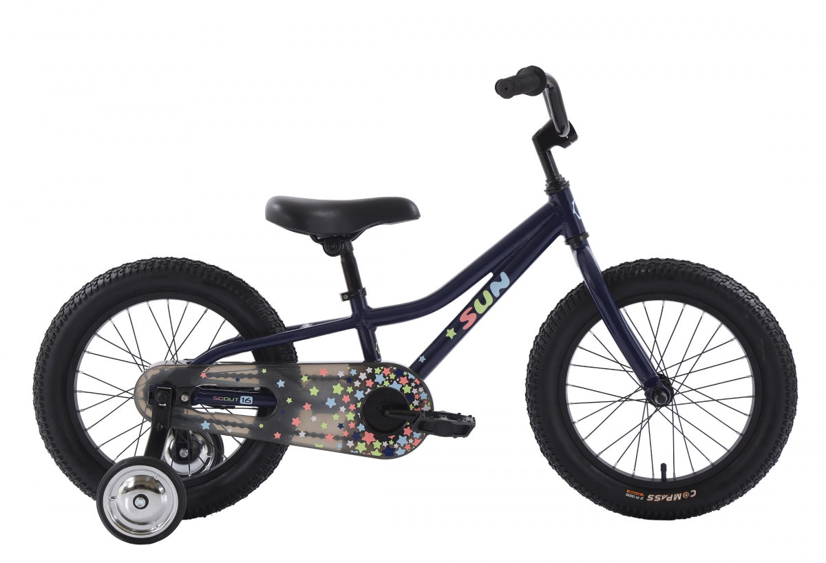 BIKE SUN SCOUT-16 CB DENIM-BU