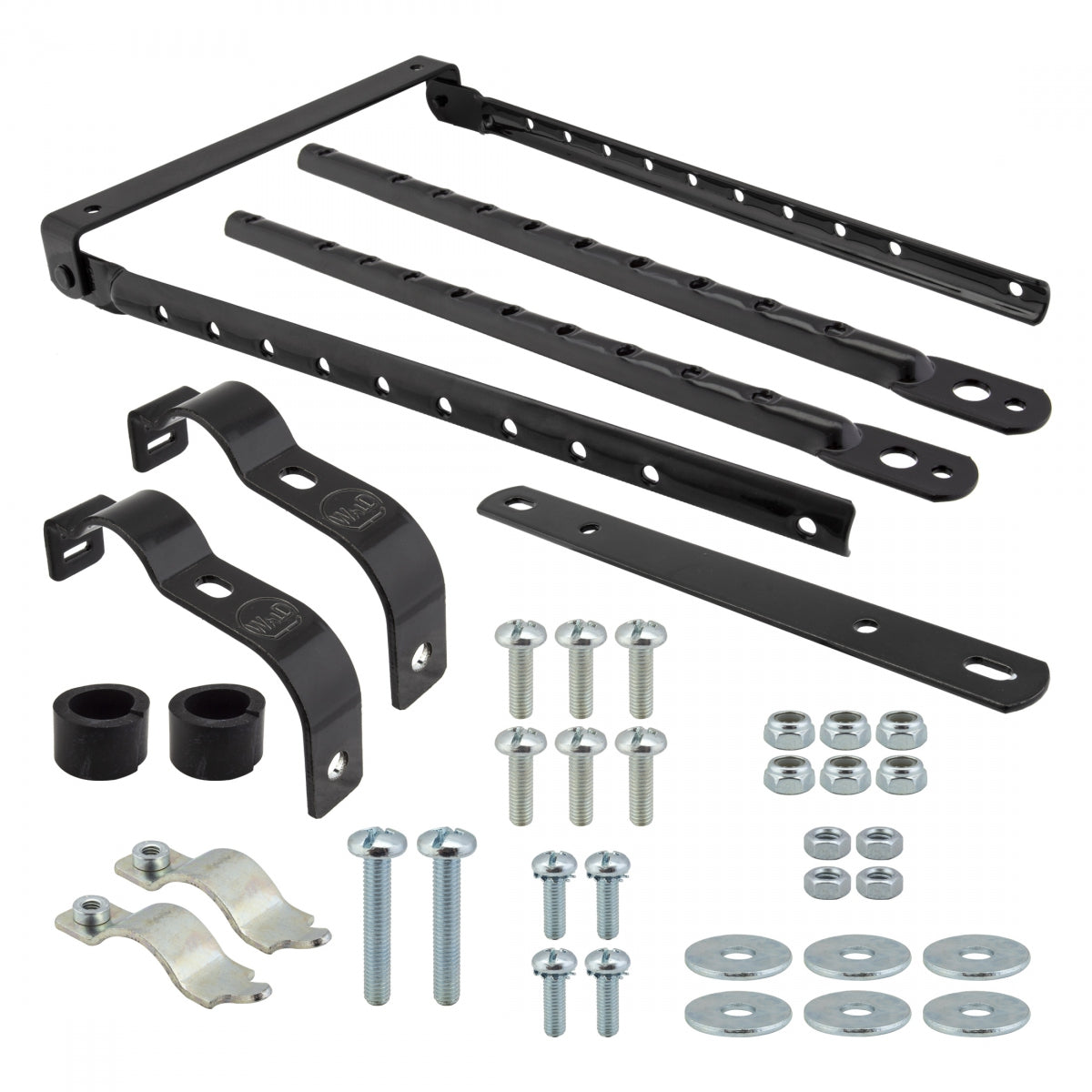 BASKET PART WALD 157GBX ADJ LEGS/FITTINGS BLK