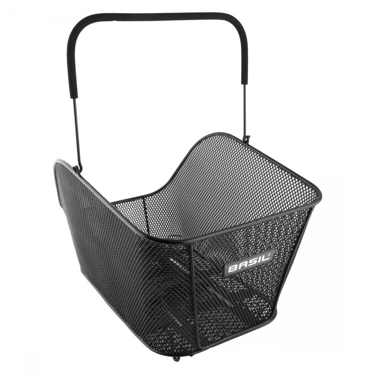 BASKET BASIL RR RACTOP MESH ICON M MIK w/HANDLE BK