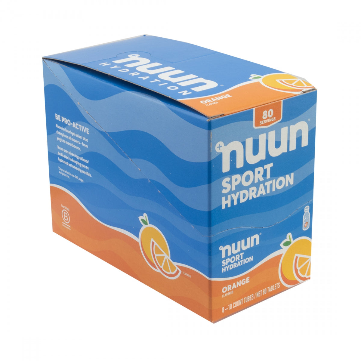 FOOD NUUN ELECTROLYTE ACTIVE ORANGE BXof8