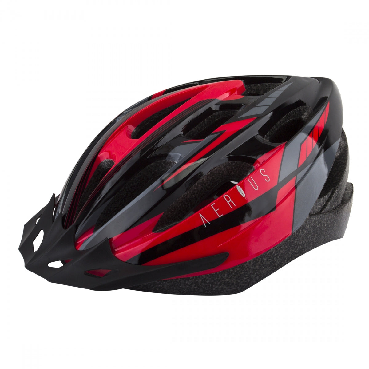 HELMET AERIUS V19-SPORT M/L BK/RD