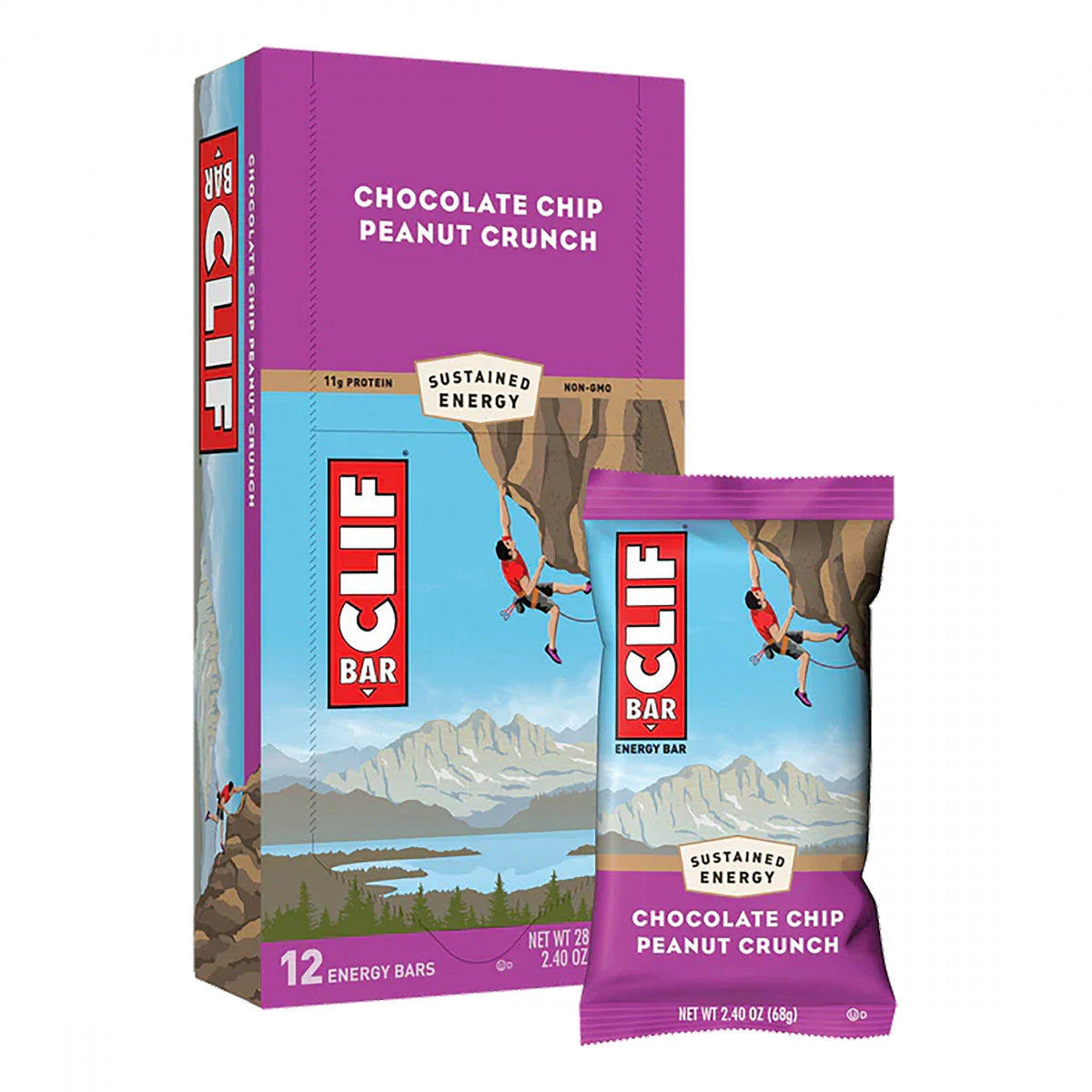 FOOD CLF BAR CHOC CHP PNUT CRNCH BXof12