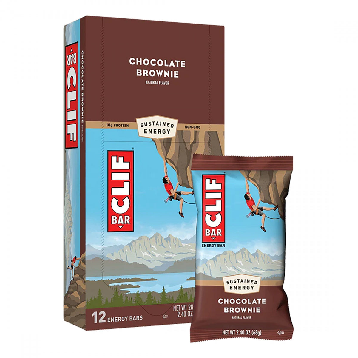FOOD CLF BAR CHOCOLATE BROWNIE BXof12
