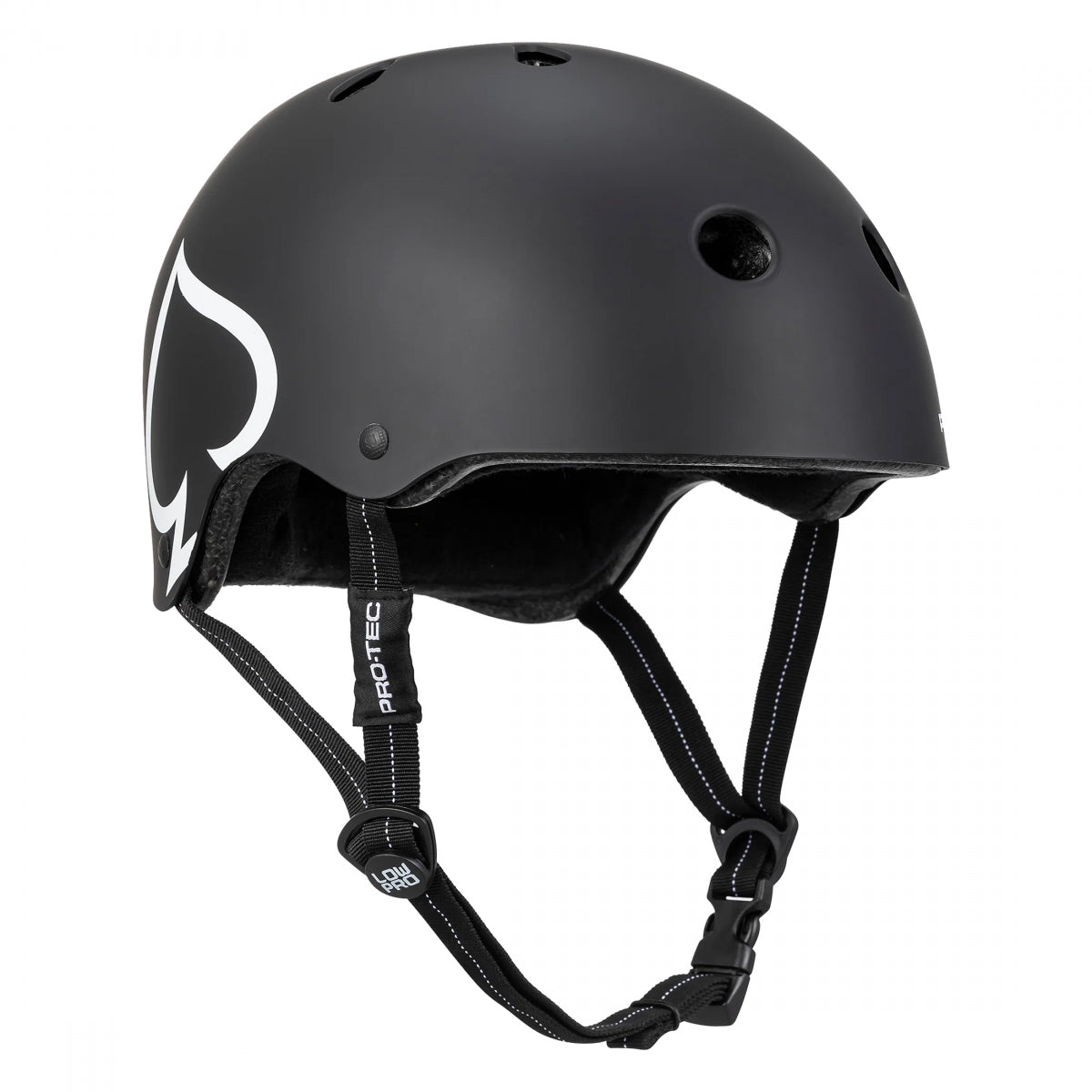 HELMET PROTEC LOW PRO CERT XS/SM M-BK