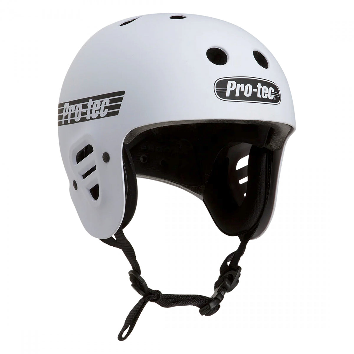 HELMET PROTEC FULL CUT CERT LG M-WH