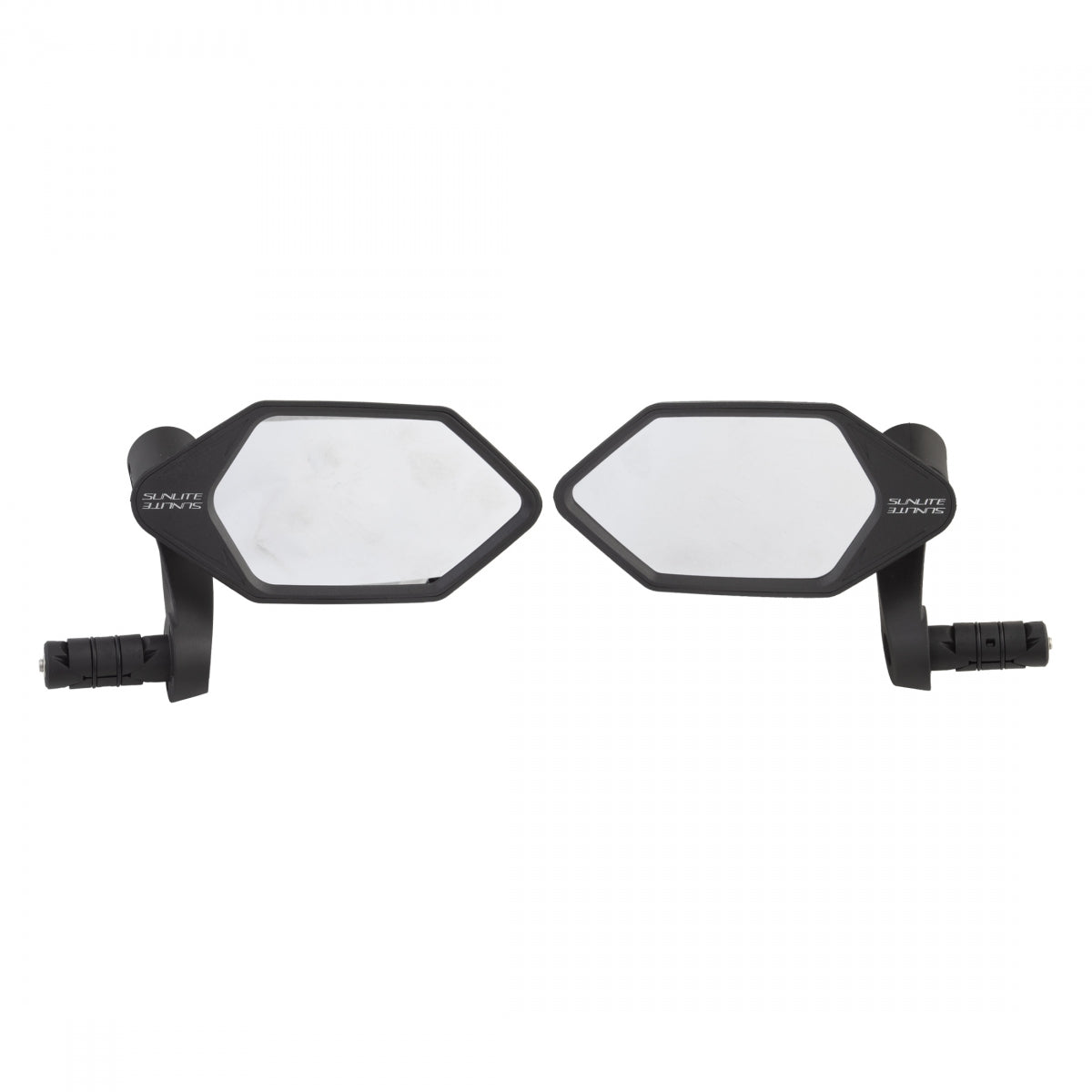 MIRROR SUNLT HIGH IMPACT eHD BAR-END PR BK