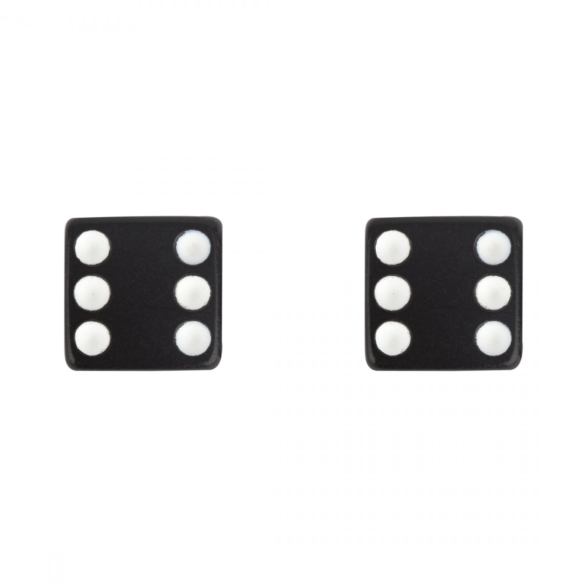 VALVE CAPS TRIKTOPZ DICE-BLK 1pr/PK