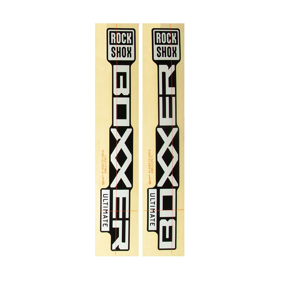 Boxxer Ult D1 Decal Kit