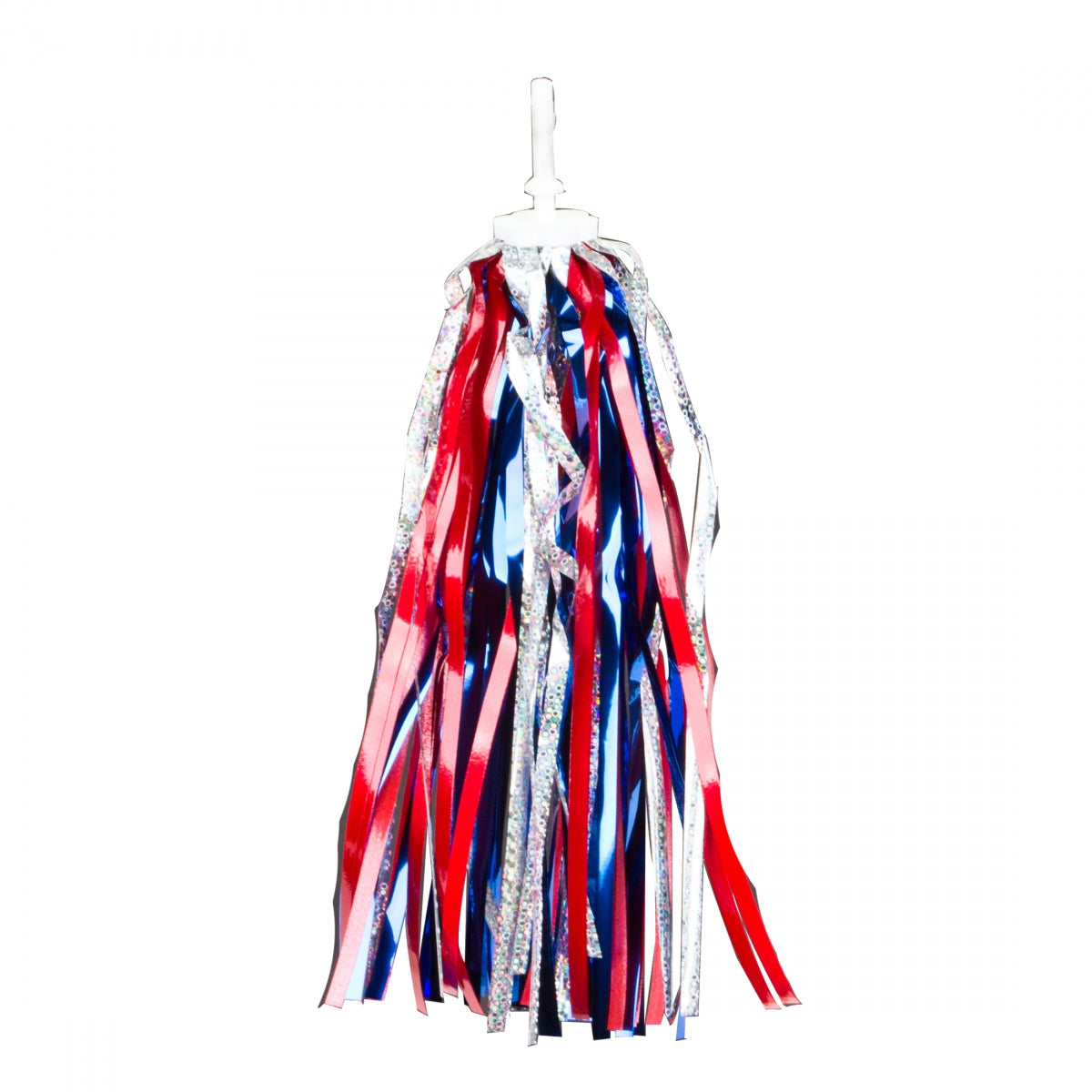 STREAMERS SUNLT LASER RD/SIL/BLUE