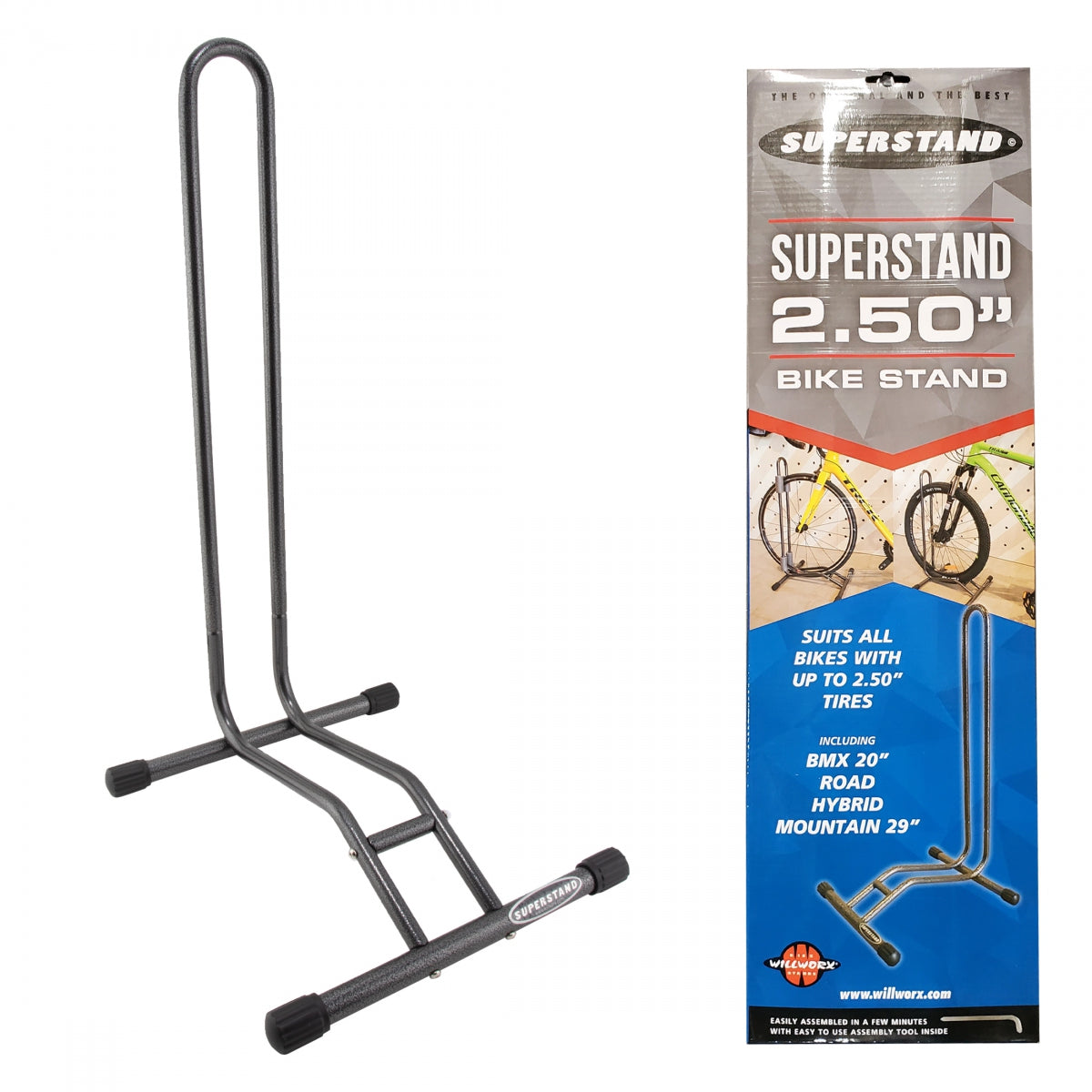 DISPLAY STAND WILLWORX SUPERSTAND FLAT-P ACK RETAIL PACKAGING