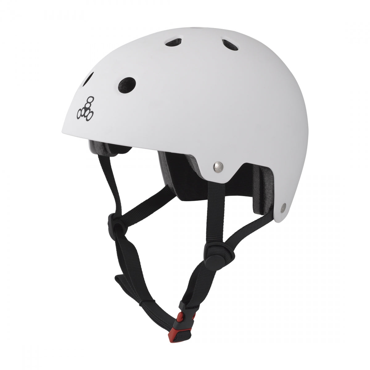HELMET TRIPLE8 DUAL CERT w/EPS SM-MD WH